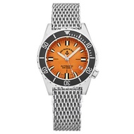 Zeno [flypig]Army Diver Automatic Orange Dial Mens Watch{Product Code}
