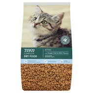 TESCO Kitten Complete Dry Food with Ocean Fish &amp; Milk 1kg
