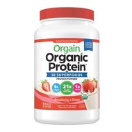 Orgain Organic Protein+50 Superfoods Protein Powder – Strawberries ‘n Cream Flavored 有機植物蛋白粉 + 50種超級