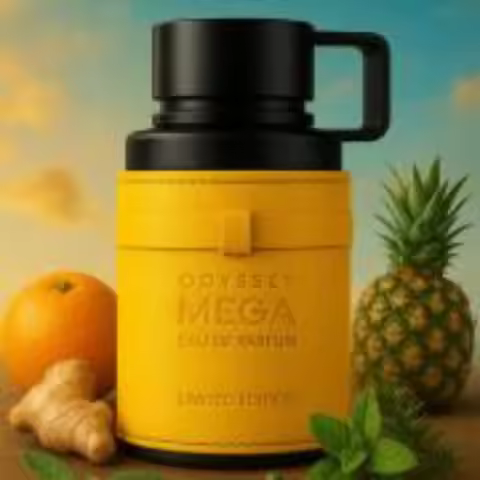 Armaf Odyssey Mega Man Eau de Parfum Spray 100ml Original Arab Perfumes Lasting Woody Aromatic Perfu