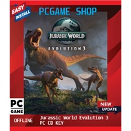 【Steam CD Key】Jurassic World Evolution 3 PC CD KEY | PC | Laptop | Rog Ally | PC Game | PC Offline