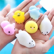 🔥Cute Mochi Squishy kawaii Pack Mini Animal Antistress Ball Squeeze Toys Squishi Rising Stress Relie