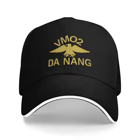 Golden Magnum PI VM02 Da Nang Hunting Baseball Caps For Mens Printing Trucker Cap For Women Pool Par