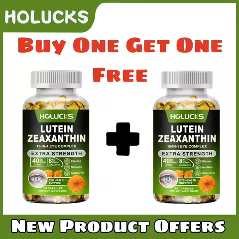 Lutein and Zeaxanthin Extract Supplement - Eye Vitamins, Supports Tired, Dry Eyes, Macular-Eye Healt