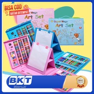 BKT CRAYON 208 PCS / ART SET JUMBO SET 208 PCS