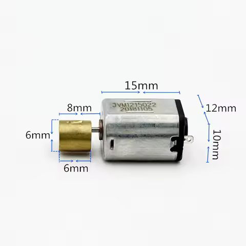 Mini 10mm*12mm Vibration Motor DC 3V 5V 6V Strong Vibration Small N20 Vibrator Motor Beauty Instrume