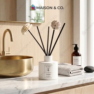 MAISON & CO. [Hotel Series] Reed Diffuser 120ml Premium Essential Oil - No Alcohol - Long Lasting