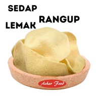 (Ready Stock) Keropok kacang dhall 400g-Jajan-Rangup-Keropok-Jajan-Cemilan-Kudapan-Chips-Crisp-Snack