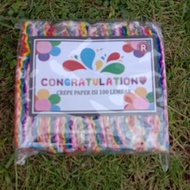 Crepe Paper, Klopbot Paper, Crepe Paper, 100 sheets