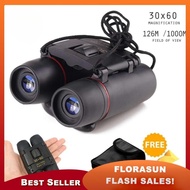 EcoSport 30x60 Outdoor Binocular Folding Telescope Day Night Vision Black