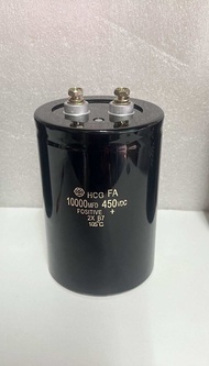 C 10000UF 450V Hitachi ใหม่แท้ คาปาซิเตอร์ 10000UF 450VDC ค่าบวกลบ10% วัดค่าได้ตามเกณฑ์ทุกตัว น้ำหนั