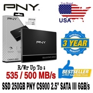 SSD PNY CS900 250GB - 2.5" SATA 3 BEST QUALITYOriginal