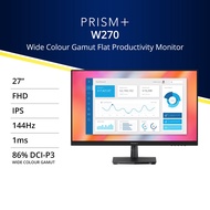 [TOP SELLING] PRISM+ W270 | 27" 144Hz FHD [1920 x 1080] IPS Professional Monitor Productivity Monito