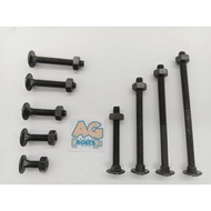 CB Bolts 1/4 x 3⁄4 to 4" / Truck Bed Bolts / Umbrellas / Fences / Bumpers 6mm Length 2 - 10cm