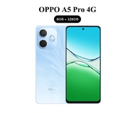 OPPO A5 Pro (8+256G) ดีไซน์สวย ทนทาน AI Link Boost กันน้ำ/กันฝุ่น IP69กล้อง 50MP ชาร์จไว 45W แบตเตอร