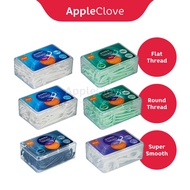 Guardian Dental Floss Toothpick Charcoal Mint Flat Thread, Mint Round Thread, Super Smooth