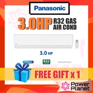 [FREE GIFT] Panasonic 3.0HP Non-Inverter R32 PN Series CS-PN30XKH Aircond CSPN30XKH Air Conditioner Penghawa Dingin