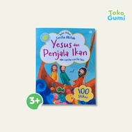 Children's Sticker Book | The Bible Story of Jesus and Fish Path | Gramedia Gramedia Gramedia