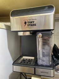 Gemini 雙子星 Marvel Tony Stark Espresso Coffee Maker 全自動打奶泡意式咖啡機 GCM135MTS (MARVEL特別版)