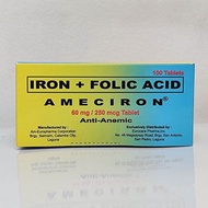 AMECIRON | Ferrous Sulfate + Folic Acid | TwinLife WinLife