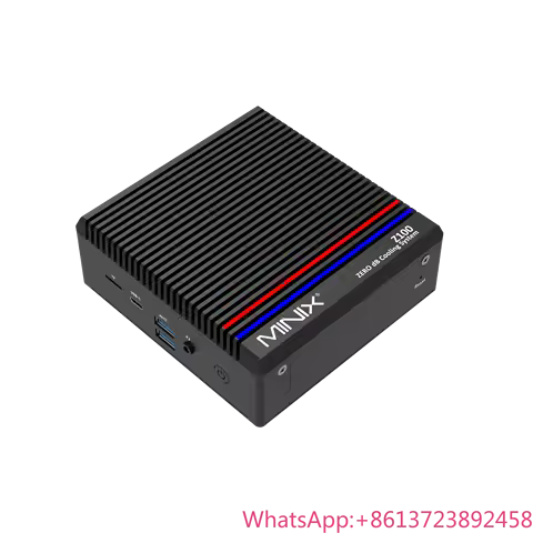 OFFICAL MINIX Z100-0dB Mini PC Int el Alder Lake-N Quard-Core N100 RAM 8/16GB SSD 256/512GB DDR4 Gam