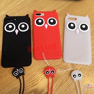 Owl silicone shell  OPPO R11/R11 PLUS/R9/R9 PLUS/R9S/R9S PLUS