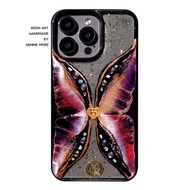 Scarlet Butterfly - Gemme More - เคสหินนำโชค เคสสายมู เคสกันเลนส์ กันกระแทก กันหน้าจอ