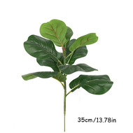 《1107》150cm Tropical Tree Large Artificial Fiddle Leaf Fig Tree Fake Ficus Lyrata Plant Faux Plants 