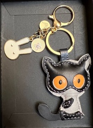 蒙面俠黑貓-皮革掛飾