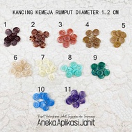 KEMEJA [1/2] (144 Pieces) Grass Shirt Button DIAMETER 1.2 CM