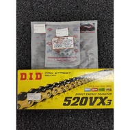 DID Japan Honda CB500 CB500F CB500X  Gold Chain Set 520VX3 JT Sprocket 15 41 X Ring O Ring Made in J