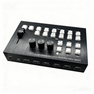 4K 4 Port HDMI Live Stream Switcher 4 in 2 Out Audio Mixer Real Time Multi Camera Live Streaming Sup