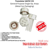 IC UA741CH UA741 General Purpose Single Op-Amp Equation UA709 Metal Can Packaging