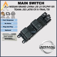 ORIGINAL Nissan Grand Livina L10 L11 / Sylphy G11 /  Teana J32 / Latio C11 / X-Trail T31 Power Windo