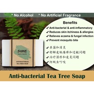 Antibacterial tea tree handmade soap 消炎杀菌茶树手工皂