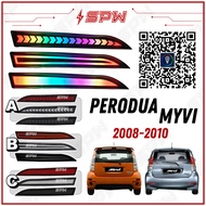 Perodua Myvi (2008-2010) Rear Bumper LED Reflector Daylight DRL Running Signal Brake Light Rear Fog 