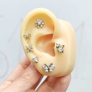 ASTM F136 Titanium earrings