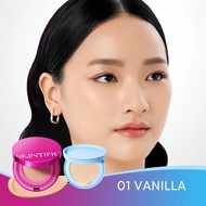 [NEW] SKINTIFIC 2IN1 COVER GLOW CUSHION +VELVET MATTE REFILL Foundation Full Coverage Instant glowin