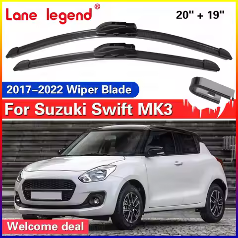 Front Wiper Blades Set Kit For Suzuki Swift 3rd A2L 2017-2022 Hatchback Windscreen Windshield Window