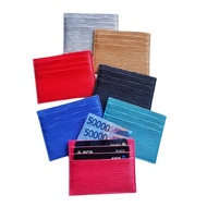 Card HOLDER 6-SLOT PREMIUM LV Worm/CARD Wallet