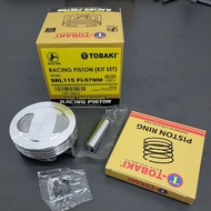 SRL115FI PISTON 57MM DOME TOBAKI