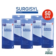 [ASTM LEVEL 3][SURGICAL GRADE] SURGISYL 3-PLY 99 Percent BFE &amp; PFE Ziplock Pouch of 10S Face Masks [Made In Singapore] B