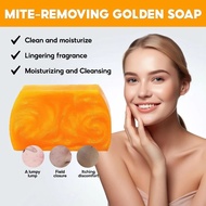 Handmade Gold Soap Anti-Aging Amino Acid 72hrs Moisturize Face Body Gently Clean Moisturizing Skin F