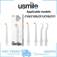 Usmile 3 deep cleaning dental floss nozzles, upright mouthpiece nozzle, original compatible with C10