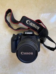 Canon 550D with EF-S 18-55mm lens