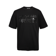 Versace | เสื้อยืดแขนสั้นคอกลมพิมพ์โลโก้