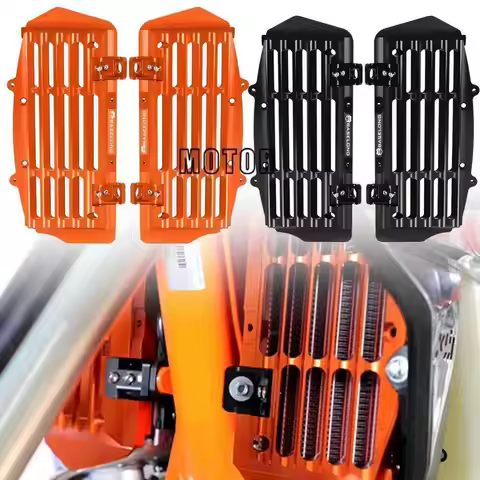 Motocross CNC Radiator Grille Guard Cover Protector For Husqvarna FC450 edition FE250 FE350 FE350S F