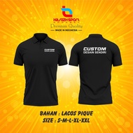 KAOS POLO SHIRT CUSTOM DESAIN SENDIRI / POLO DESAIN SUKA SUKA BAHAN PREMIUM BISA COD