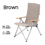 เก้าอี้แค้มป์ปิ้ง OEM พับได้ ปรับได้ 4 ระดับ  FOLDING CHAIR พร้อมกระเป๋าอย่างดี