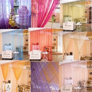 【magic Tape】 Door Curtain Entrance Curtain Tassel Curtain Partition Curtain